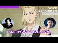 Ken Ryuguji / Draken Voice Comparison (with Different Voice Actors) || Tokyo Revengers