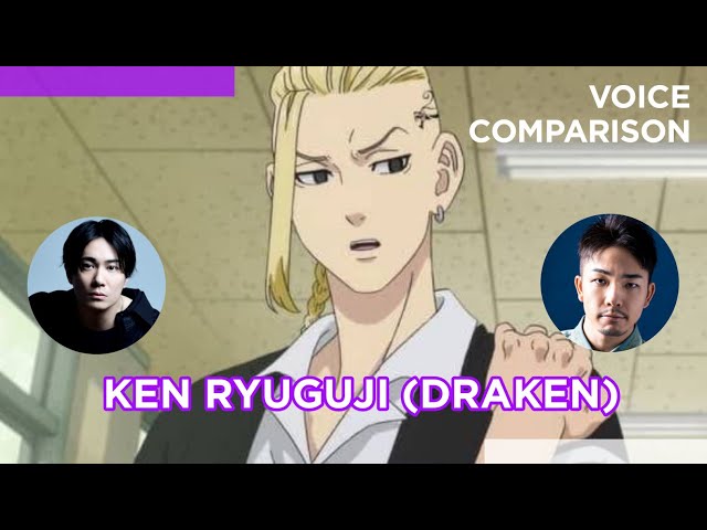 Ken Ryuguji / Draken Voice Comparison (with Different Voice Actors) || Tokyo Revengers class=