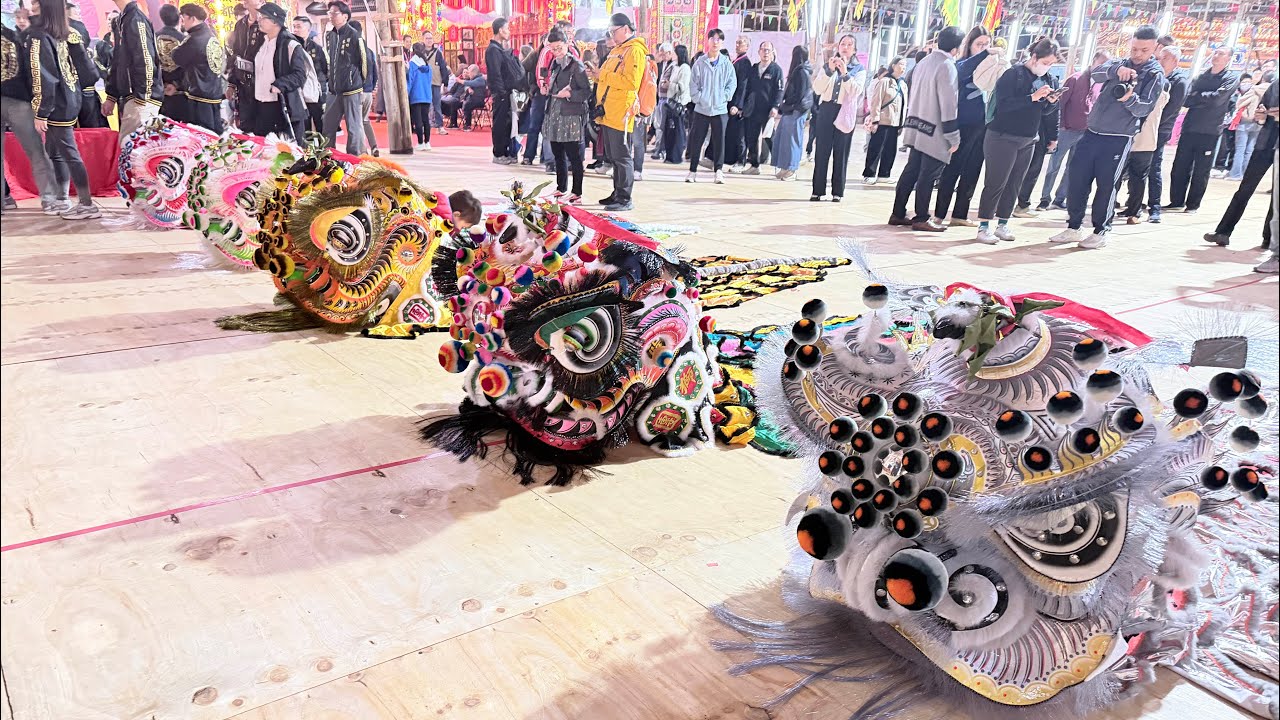 錦田鄉十年一屆酬恩建醮水頭村醒獅開光2025