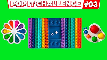 POP IT CHALLENGE - Tik Tok POP IT FIDGET GAME # 3