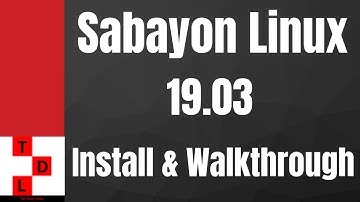 Sabayon Linux 19.03 Install - Walkthrough