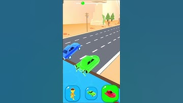 Shape Shifting 2 Android iOS Game Play Hyper Casual #shapeshifting #shorts #youtubeshorts