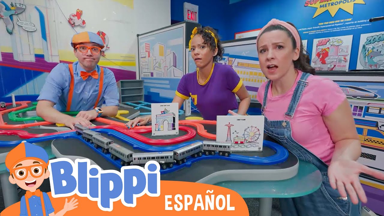 El día musical de Blippi, Meekah y la Sra. Rachel 🎵 🎶 Blippi Español | Videos educativos