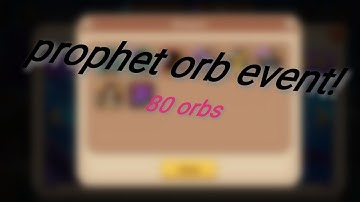 Idle heroes: 80 prophet orb summons!