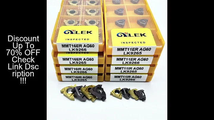 MMT 11ER 16ER 22ER Thread Inserts MMT 11IR 16IR 22IR Carbide Inserts Thread Tool CNC Turning Insert