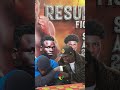Jonathan Tetteh aka #worldwide telling #freezymcbones that Aziz the punisher is not a match for h...