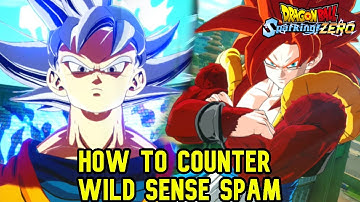 How To Counter Wild Sense Spammers| Dragon Ball Sparking Zero