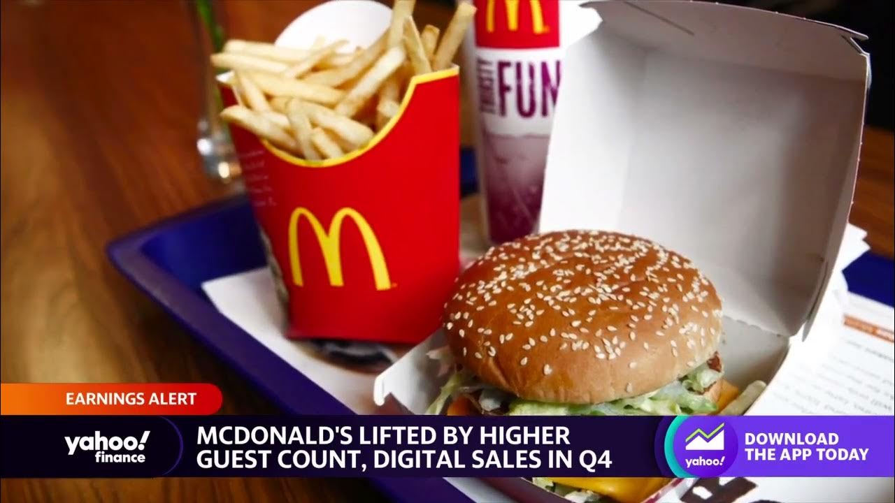McDonald’s tops Q4 earnings, U.S. samestore sales up 10.3 YouTube