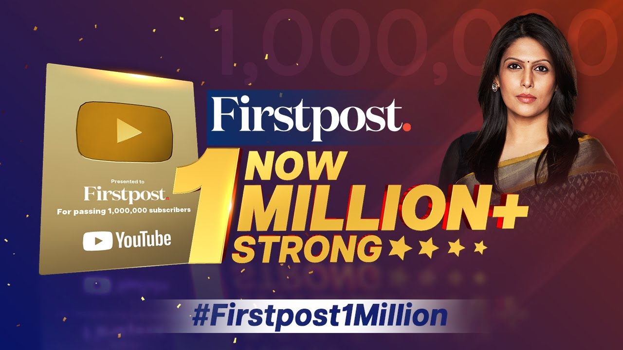 Firstpost Reaches 1 Million Subscribers  Palki Sharma   s Message To Viewers