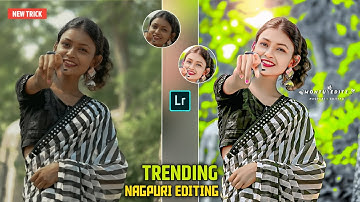Lightroom Se Trending Nagpuri Photo Editing Kaise Kare | Nagpuri Photo Editing | Lightroom Editing