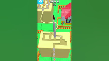 Stacky Dash 52 – Ultra Smooth Tile Run! Relax & Watch 🧱✨ #shorts