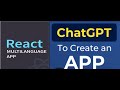 Create a Multi Language React App with i18next | Using ChatGPT