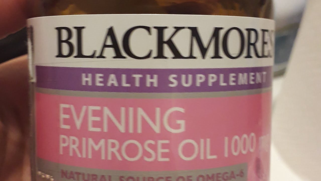 EVENING PRIMROSE OIL for PMS(PREMENSTRUAL SYNDROME) YouTube