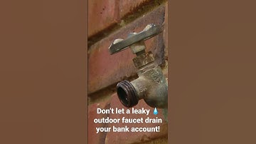 The FREE Way to Stop a Leaking Outdoor Faucet