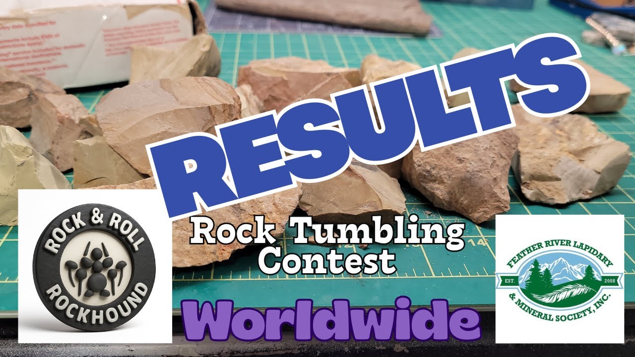 Hot Rocks Competition Rock Tumbling Contest - DID I WIN??? - YouTube