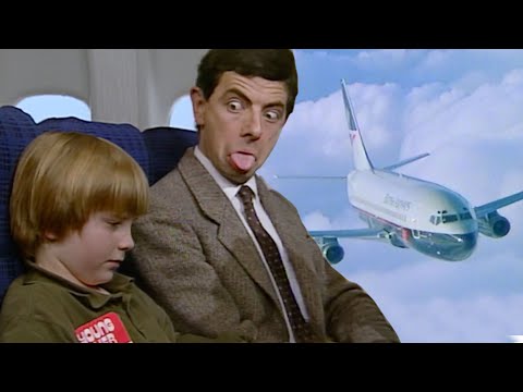 Safe Flight Mr Bean! | Funny Clips | Mr Bean Official