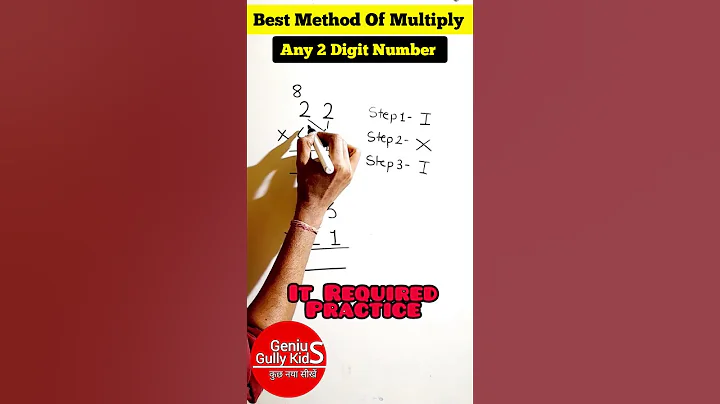 Multiply Best Shortcut Vedic Math Tricks #shorts #short #mathstrick #vedicmaths vedicmath