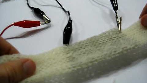 Circular Knit Stretch Sensor DEMOS
