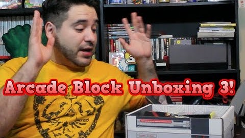 Arcade Block May 2015 Unboxing! Retro Gaming Goodies!