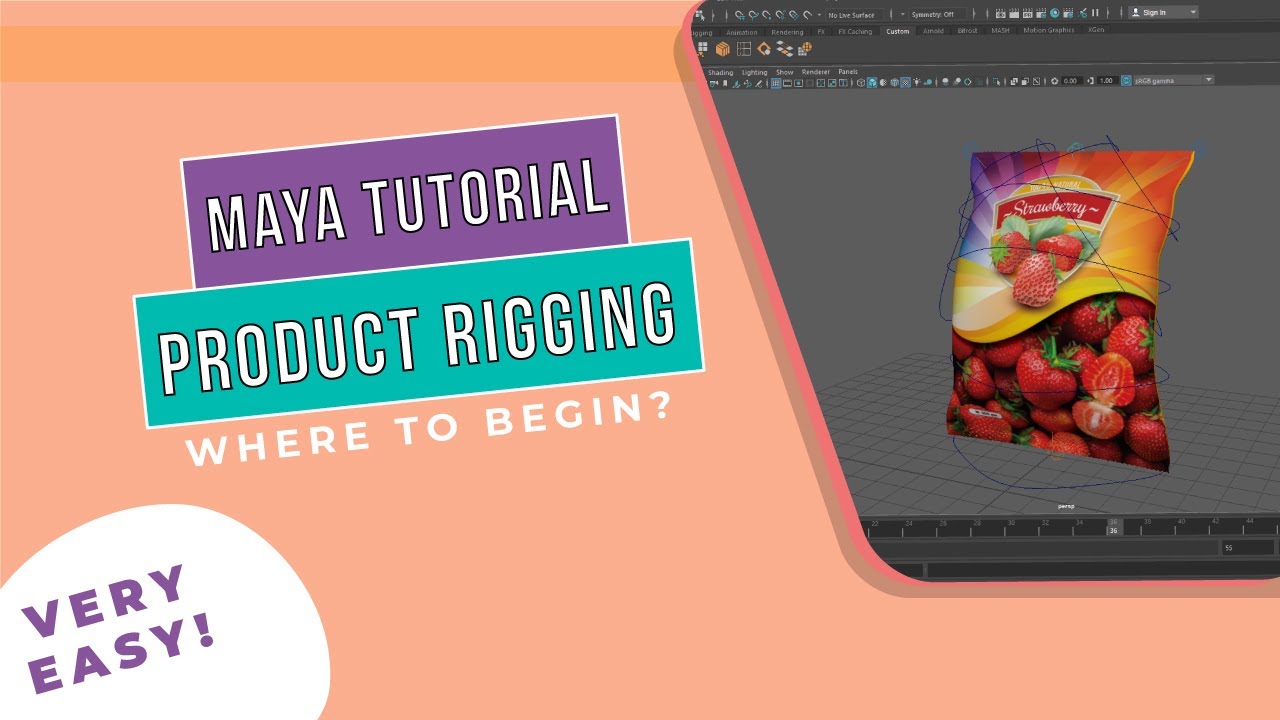 Product Rigging | Maya Tutorial | Quick Rigging for beginners - YouTube