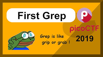 picoCTF 2019 - General Challenges - First Grep