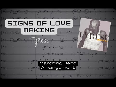 Signs of Love Makin' | Marching Band Arrangement (Score)