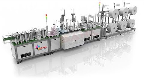 Semi Automatic N95 Mask Making Machine | N95 Respirator | Sahil Graphics | Check Description