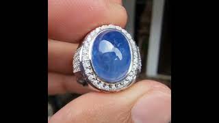 Natural HQ Batu Good Color Blue Sapphire Madagascar Heated 8.18 Cts