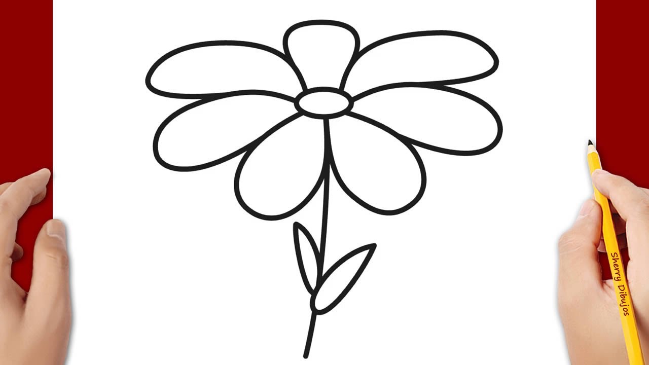 Cómo dibujar una rosa - YouTube