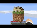 Minecraft but you can build a house on 1 block...