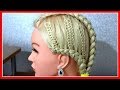 4 STRAND PUSH UP BRAID , COMBO  / HairGlamour Styles /  Hair braids