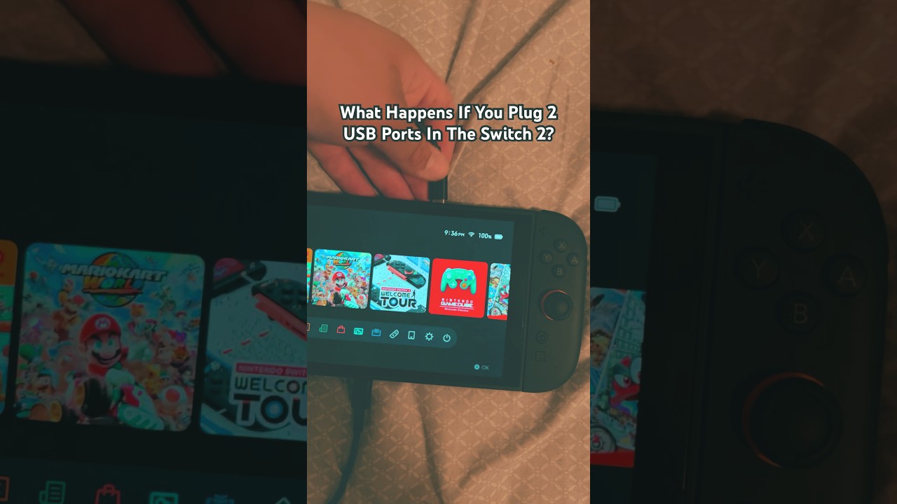 What Happens If You Plug 2 USB Ports In The Switch 2? 