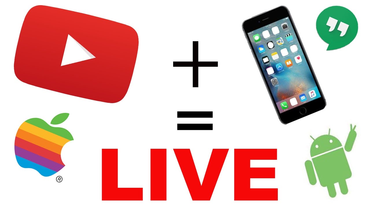 COMMENT FAIRE UN LIVE SUR YOUTUBE AVEC SON SMARTPHONE - YouTube