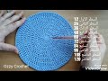 كروشيه طريقة الدائرة لعمل ايس كاب ( للمبتدءين) _طريقة التزايد للدائرة _ how to make a circle crochet