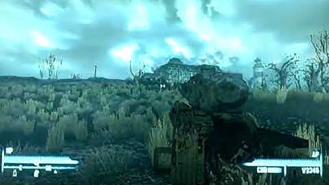 Fallout 3 Glitch : Pretty Color Scope!