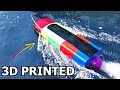 Rainbow Powered 3D Printed RC Boat