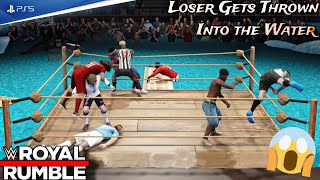 WWE 2K24 - Football Water Royal Rumble Match!