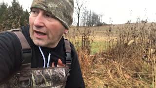Trapping season 2022 #9 setting cable restraints.