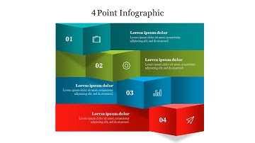 How To Create 4 Point Infographic In PowerPoint