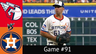 Astros VS Guardians Condensed Game 7/7/25