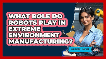 What Role Do Robots Play In Extreme Environment Manufacturing? - How It Comes Together