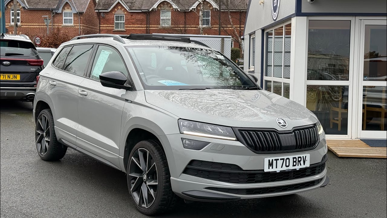 NED POTTER LTD | Skoda Karoq 1.5 TSI ACT SportLine DSG Euro 6 (s/s) 5dr for sale🏁🩶 #carsforsale