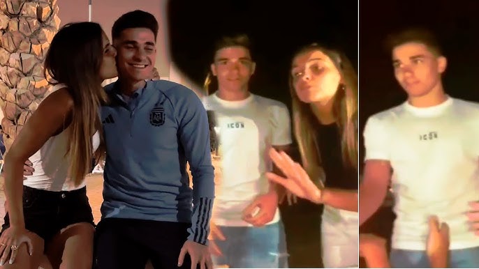 Defenestran en las redes a la novia de Julián Álvarez y descubren fotos que la comprometen - YouTube