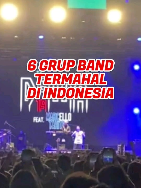 Inilah 6 Grup Band Termahal Di Indonesia