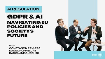 GDPR and AI: Navigating EU Policies and Society