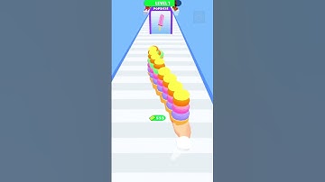Ice Cream Stack Runner 🍦🔥 Part-1 Fun &Satisfying Ice Cream Game #shorts