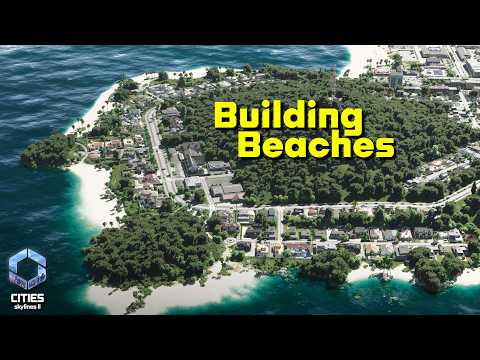 Most Beautiful Beach side Living in Cities Skylines II [Coral Reeches]