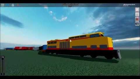 ROBLOX: rails unlimited jailbreak train gone off-roading