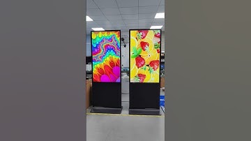 55inch standing advertising screens touch display#touchscreen#touchkiosk