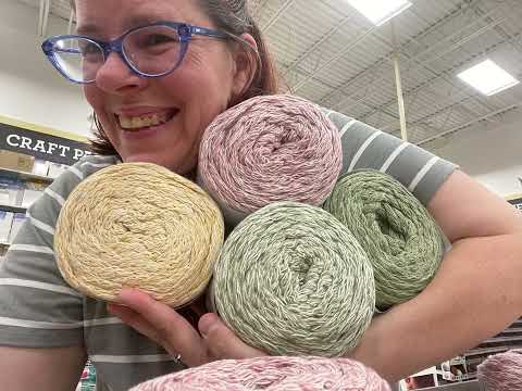 NEW Yarn! #yarnshopping at Michael’s #michaelscraftstore #affordablycrafty #yarnlover #yarn